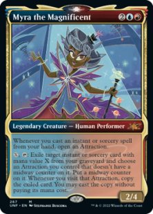 Myra the Magnificent (foil) (showcase)