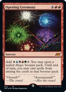 Opening Ceremony (#404) (galaxy foil)