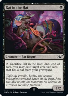Rat in the Hat (#372) (galaxy foil)