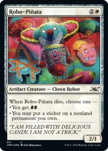 Robo-Piñata (#311) (galaxy foil)