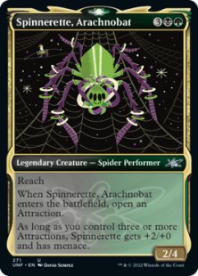 Spinnerette, Arachnobat (foil) (showcase)