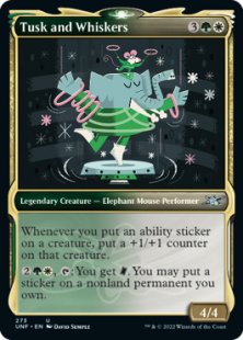 Tusk and Whiskers (foil) (showcase)