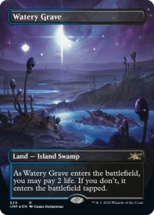 Watery Grave (galaxy foil) (borderless)