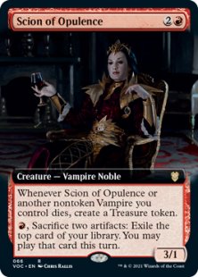 mtg crimson vow art cards Innistrad: Crimson Vow Henrika, Infernal Seer Standard Deck Protector  Sleeves (100ct) for Magic: The Gathering| Ultra PRO International main image 1