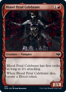 Blood Petal Celebrant (foil) (showcase)