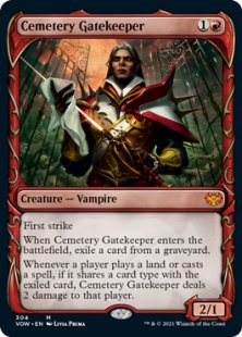 Cemetery Gatekeeper (foil) (showcase)