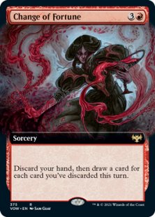 mtg crimson vow art cards Innistrad: Box Playmat (Limited Edition) Card // Card Rarity Change of Fortune (foil) (extended