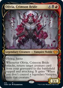 Olivia, Crimson Bride (showcase)