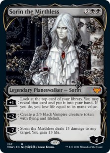 Sorin the Mirthless (foil) (showcase)