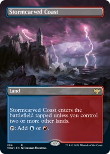 Stormcarved Coast (foil) (borderless)