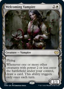 Welcoming Vampire (foil) (showcase)