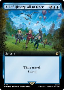 All of History, All at Once (surge foil) (extended art)