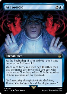 As Foretold (foil) (extended art)