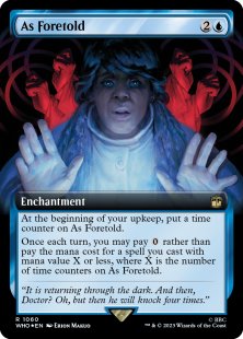 As Foretold (surge foil) (extended art)