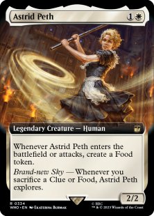 Astrid Peth (extended art)