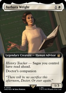 Barbara Wright (surge foil) (extended art)