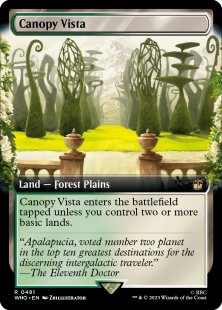 Canopy Vista (foil) (extended art)