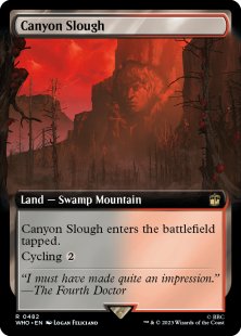 Canyon Slough (foil) (extended art)