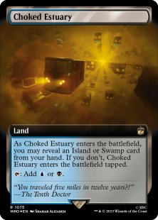 Choked Estuary (surge foil) (extended art)