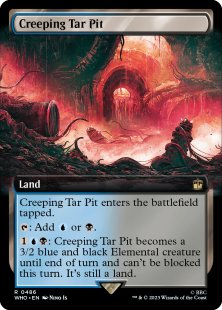 Creeping Tar Pit (foil) (extended art)