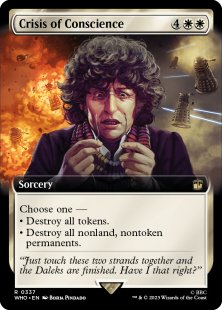 Crisis of Conscience (foil) (extended art)
