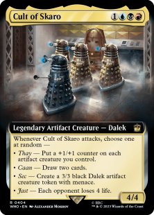 Cult of Skaro (foil) (extended art)