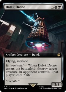 Dalek Drone (foil) (extended art)