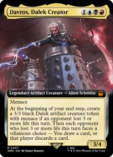 Davros, Dalek Creator (extended art)