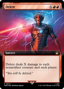 Delete (surge foil) (extended art)