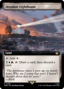 Desolate Lighthouse (extended art)