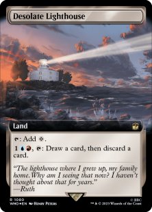 Desolate Lighthouse (surge foil) (extended art)