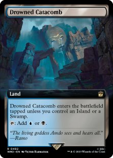 Drowned Catacomb (foil) (extended art)