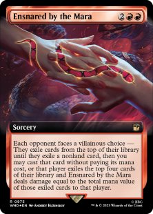 Ensnared by the Mara (surge foil) (extended art)