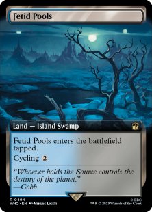 Fetid Pools (foil) (extended art)