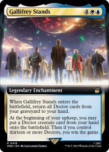 Gallifrey Stands (foil) (extended art)