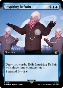 Inspiring Refrain (surge foil) (extended art)