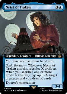 Nyssa of Traken (surge foil) (extended art)