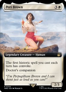 Peri Brown (foil) (extended art)