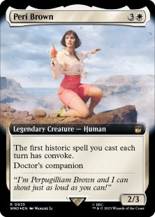 Peri Brown (surge foil) (extended art)