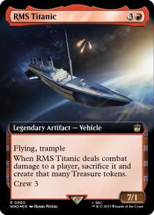 RMS Titanic (surge foil) (extended art)