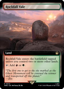 Rockfall Vale (foil) (extended art)