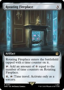 Rotating Fireplace (extended art)