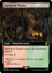 Sheltered Thicket (surge foil) (extended art)