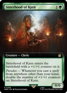 Sisterhood of Karn (extended art)