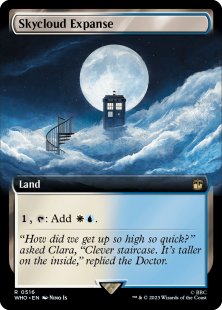 Skycloud Expanse (foil) (extended art)