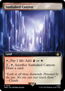 Sunbaked Canyon (extended art)