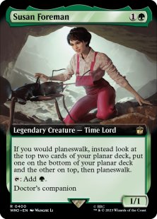 Susan Foreman (foil) (extended art)