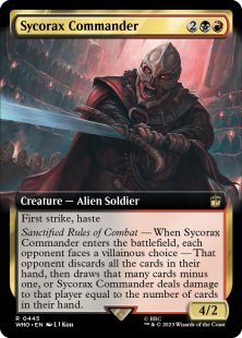 Sycorax Commander (extended art)