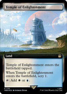 Temple of Enlightenment (surge foil) (extended art)