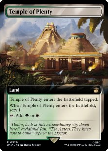 Temple of Plenty (foil) (extended art)